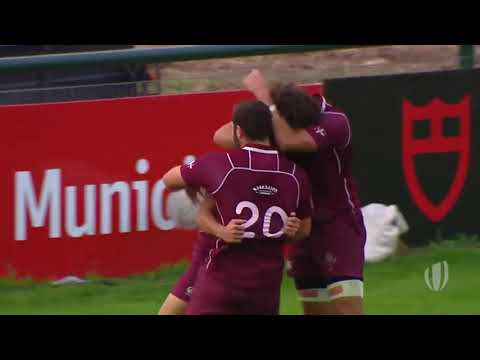 mishiko alania highlights   -  IRB U20 World Championship   2019