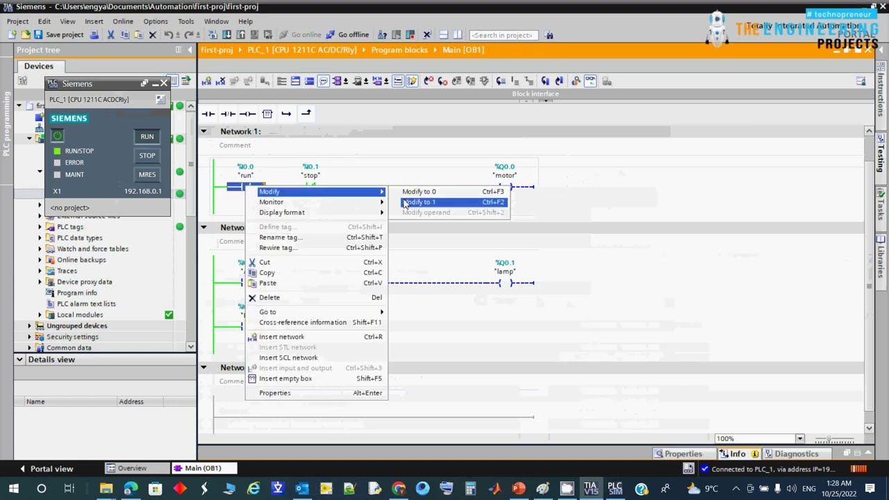 Chapter 3: PLC Ladder Logic Basic Components