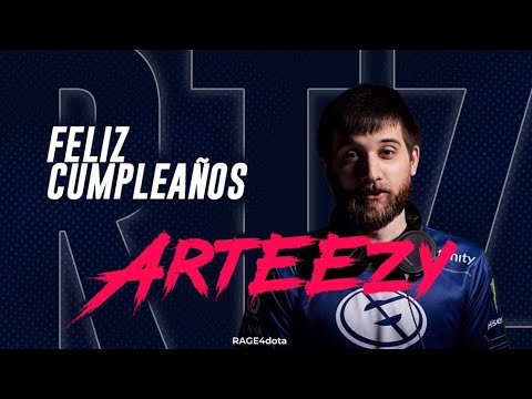 ARTEEZY FELIZ CUMPLEAÑOS - RAMPAGE 1 VS 5 - EG VS VG - TI9