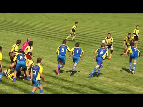 EBVS vs Entente Du Bugey Amberieu le 22/9/2018, Essai Axel Laclayat