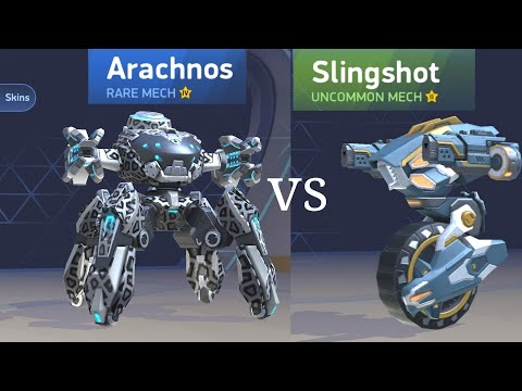 Mech Arena: Arachnos vs Slingshot