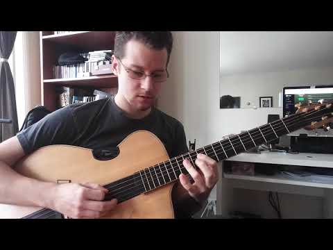 Jason Anick's first chorus of solo on Minor Blues