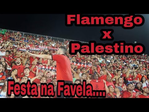 Flamengo 5 x 0 Palestino | Goleada com direito a festa na bancada.