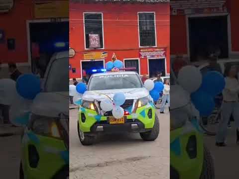 La Estación de Policía, acompañó la jornada organizada por el gremio de tractoristas del municipio