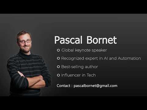 Pascal Bornet: keynote speaker, author and influencer