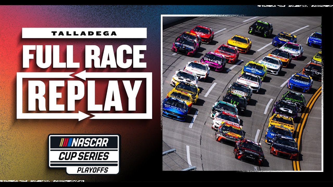 2025 NASCAR Cup Series Full Race: YellaWood 500 at Talladega Superspeedway