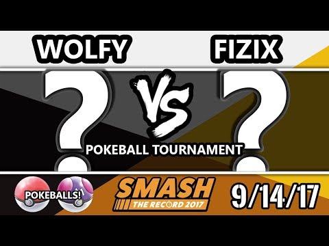 STR 2017 Smash 4 Pokeball Tournament - Wolfy (Random)  Vs. HYES | FIZIX (Random) - Smash WiiU