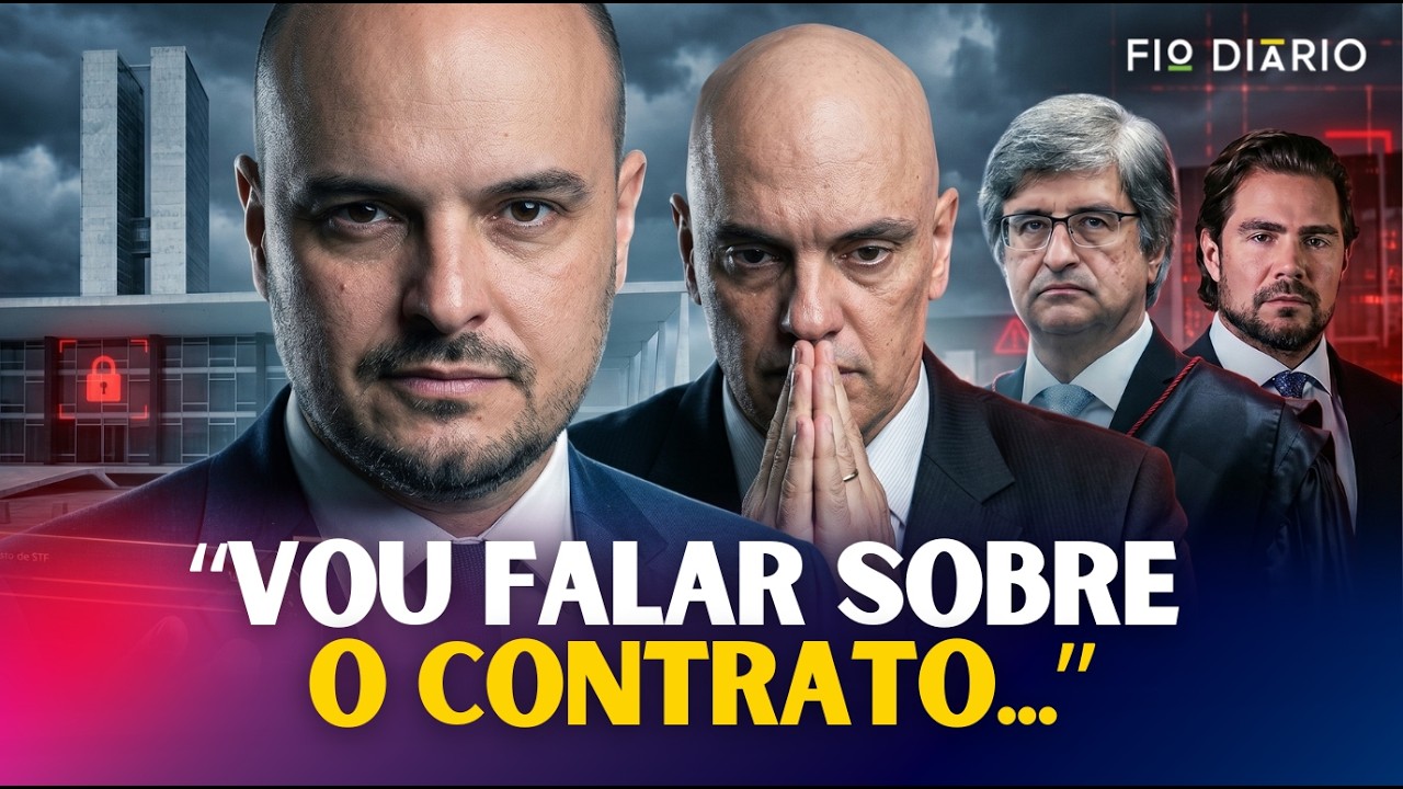 DÁRCIO BRACARENSE DIZ O QUE VAI ACONTECER COM MORAES E OS MINISTROS DO STF