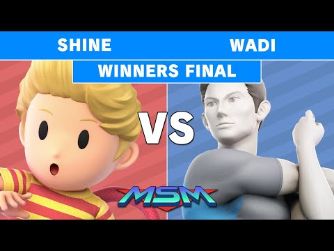 MSM 186 - AG | WaDi (Wii Fit Trainer) vs Mazer | ShiNe (Lucas) Winners Final - Smash Ultimate