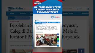 Geram Suaranya Berkurang, Caleg PPP Ngamuk Bawa 50 Orang Timnya ke Kantor PPK: Saya Mengalah Terus