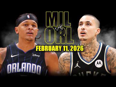 Milwaukee Bucks vs Orlando Magic Full Game Highlights – February 11, 2026 | NBA Season