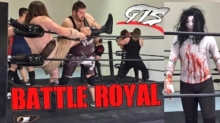 JEFF THE KILLER RAIDS CHAMPIONSHIP BATTLE ROYAL! INSANE ENDING ROCKS GTS WRESTLING!