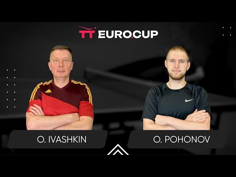 22:00 Oleksandr Ivashkin - Oleksandr Pohonov 15.02.2025 TT Euro.Cup Ukraine Master. TABLE 3
