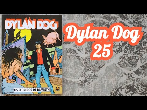 Dylan Dog 25 "Os Segredos de Ramblyn" (nov/2021) Folheando