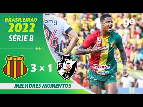 Gols e lances de Sampaio Corrêa x Vasco da Gama