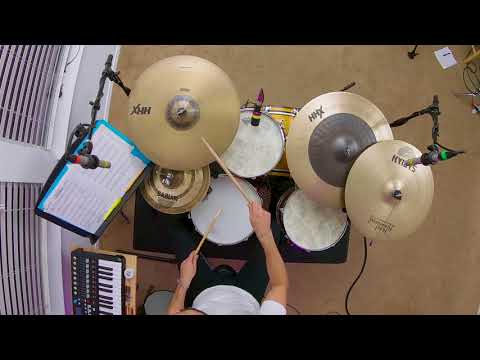 2018 - 2019 TMEA All-State Jazz Drums Etude - Filthy Mcnasty
