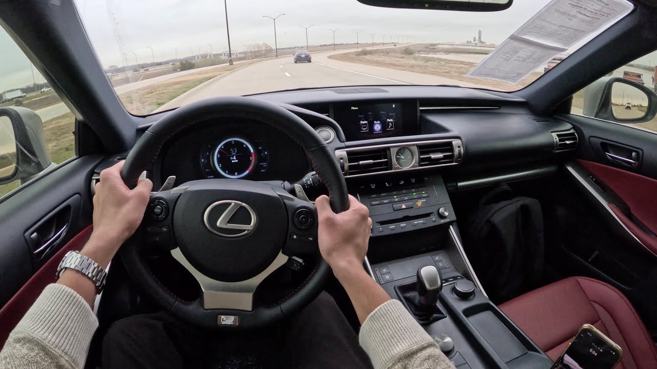 2015 Lexus IS 250 F Sport - POV Driving Impressions