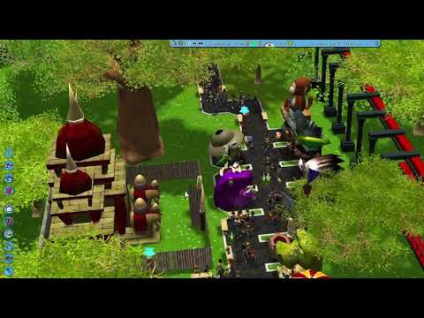 Roller Coaster Tycoon 3 Complete Edition! first park build