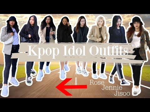 RECREATING KPOP IDOL OUTFITS 💫 | How to look like a Kpop Idol + Blackpink Causal Outfits