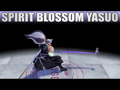 Spirit Blossom Yasuo Dusk Chroma - League Of Legends