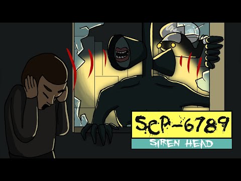 SCP-6789 Siren Head ( scp animation )