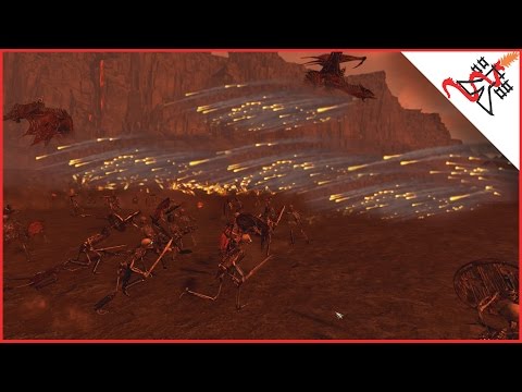 240 ROCKET LAUNCHERS vs 9000 SKELETON WARRIORS - Total War: WARHAMMER