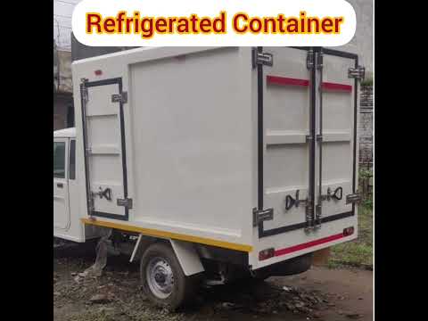 Refrigerated Container on Mahindra Bollero