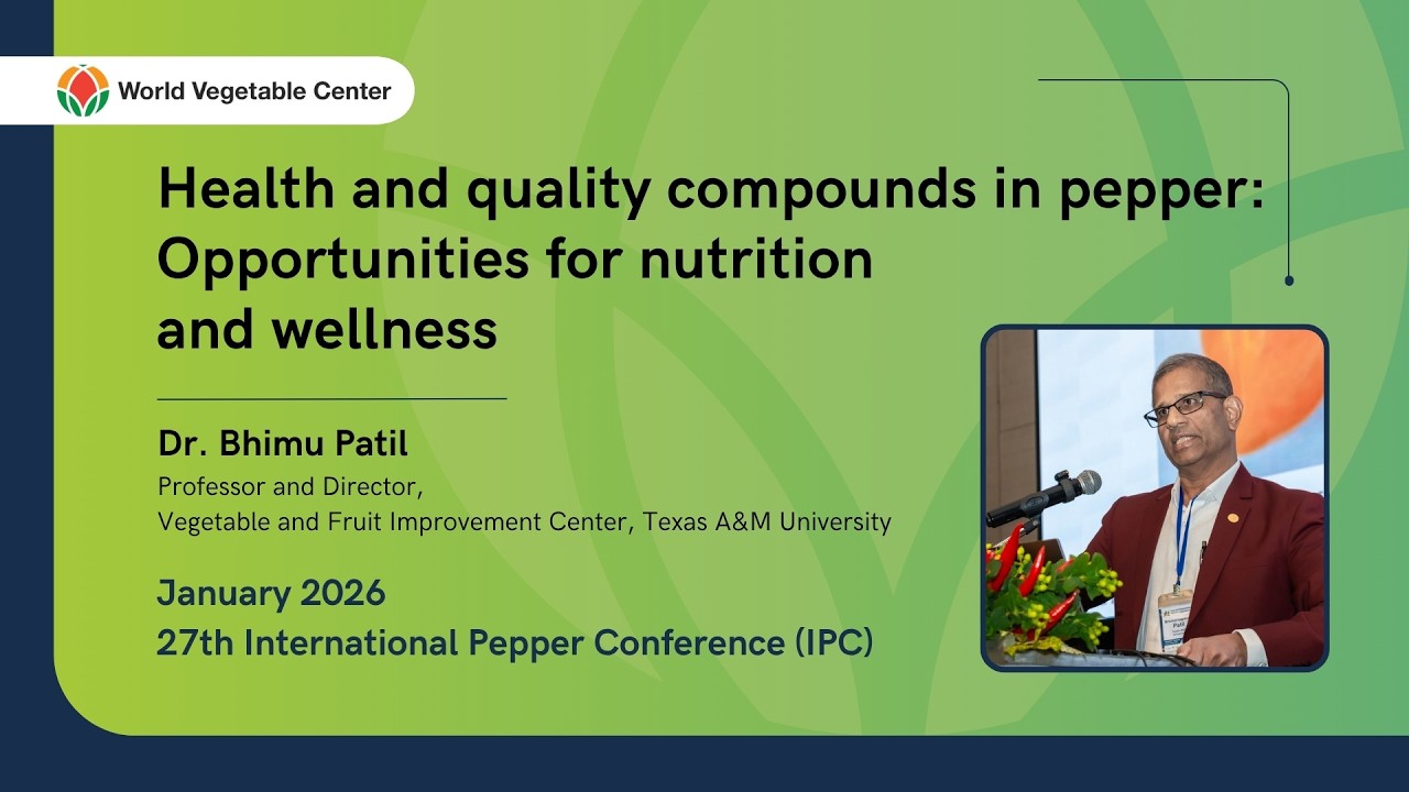 Health and quality compounds in pepper: opportunities for nutrition and wellness