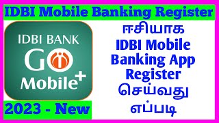 How To Register IDBi Mobile Banking App in 2023 | how to register idbi mobile banking app first time