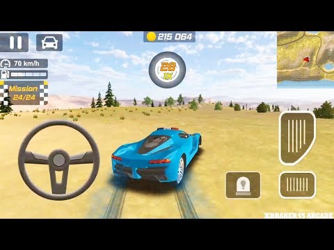 Police Drift Car Driving Simulator: Sport Blue Police Car Driving Drift - Android GamePlay 2019