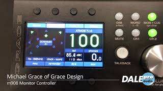 Video thumbnail for Dale Pro Audio - Grace Design m908 Monitor Controller at Winter NAMM 2018 by DaleProAudio