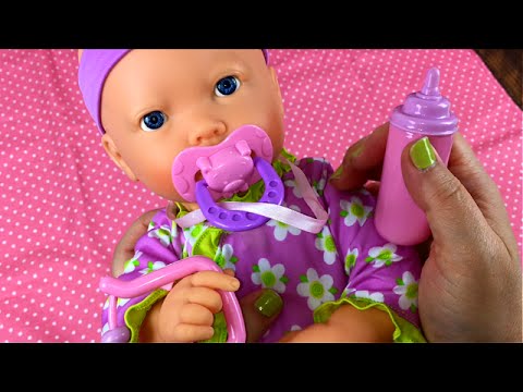 My Sweet Love Interactive Baby Pacifier Sucking Doll from Walmart Unboxing Video