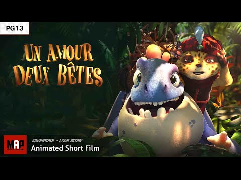 Funny & Cute CGI 3d Animated Short Film ** THE LOVE OF TWO BEASTS ** by IsART Digital [PG13]