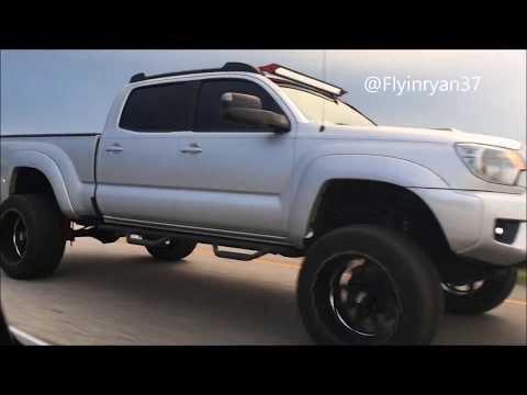 Lifted Tacoma with spacers