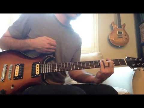 Equitz Guitars double cutaway with DiMarzio PAF Pro and Super Distortion