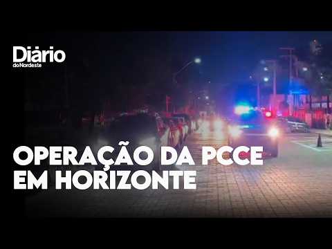 Operação contra organização criminosa apreende dinheiro e veículos em Horizonte