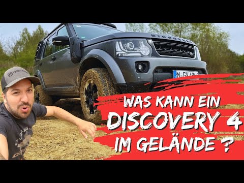What can a Discovery 4 do off-road? / Endurance test / Off-road park Bavaria