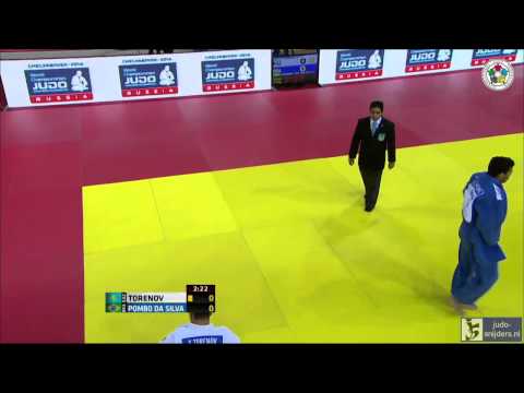 Judo 2013 Grand Prix Almaty: Torenov (KAZ) - Pombo da Silva (BRA) [-73kg] final