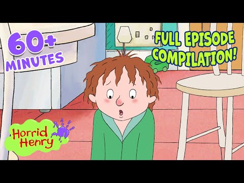Tickly Treats Thief! Henry & Fang Investigate! | Horrid Henry FULL Episode Compilation | 60+ MINS