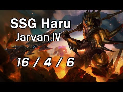 SSG Haru Jungle Jarvan 16/4/6