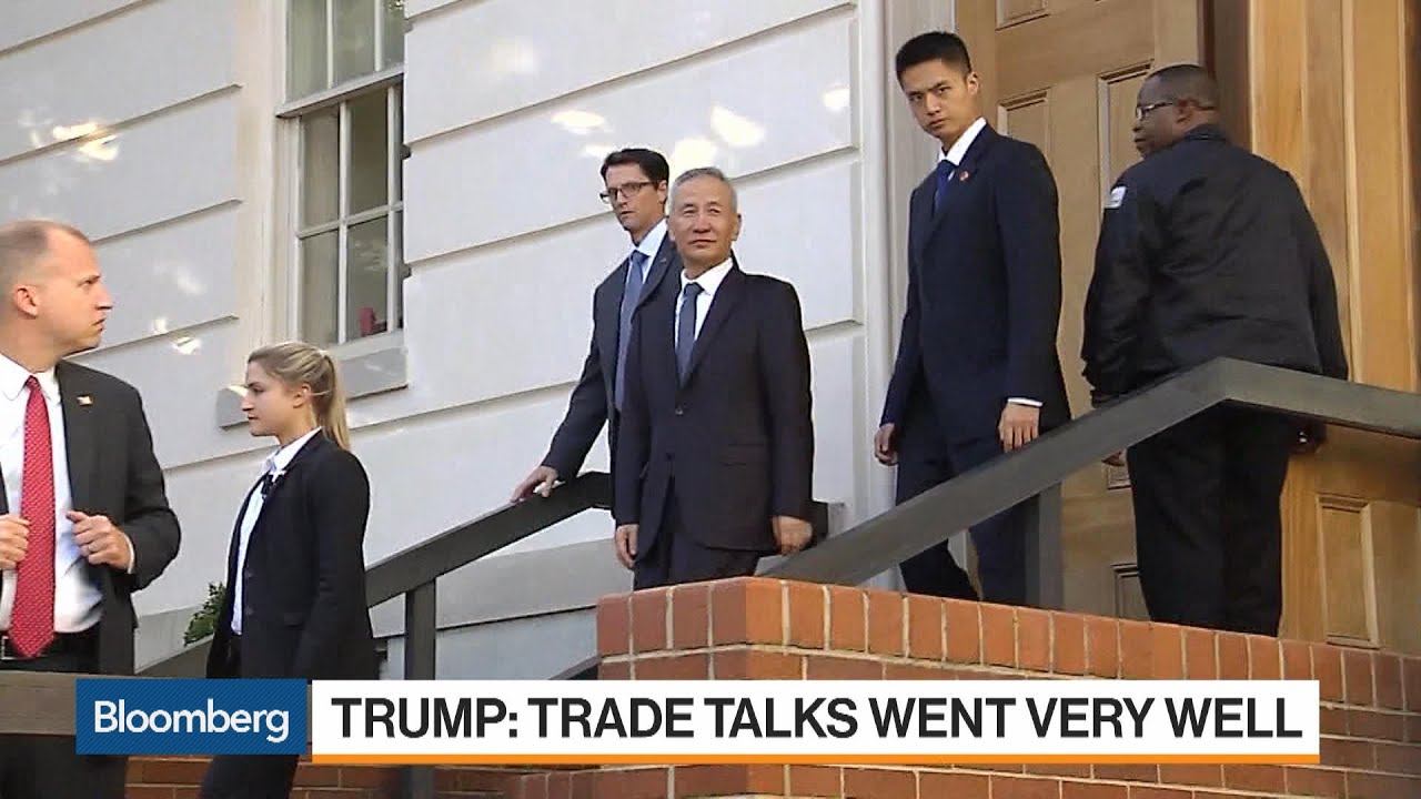 Trump Says Day One of U.S.-China Trade Talks Went Very Well