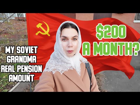 The Truth About PENSIONS in RUSSIA. I Asked My 81-Year-Old Grandma VLOG