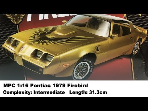 Large Scale! MPC 1:16 Pontiac 1979 Firebird Kit Review