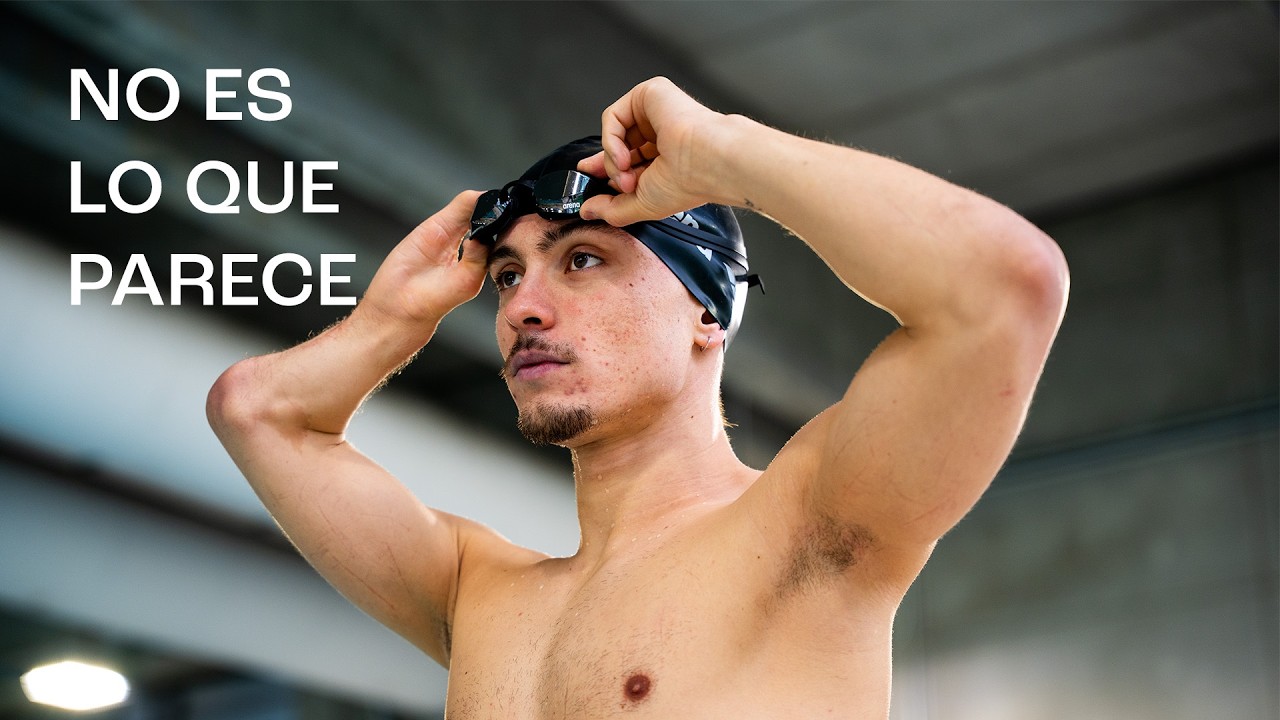 Entrevista en v&iacute;deo a &Iacute;&ntilde;igo Llopis, atleta paral&iacute;mpico, mientras realiza uno de sus entrenamientos en piscina