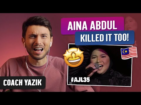 YAZIK reacts to SEMALAM - Aina Abdul | AJL 35