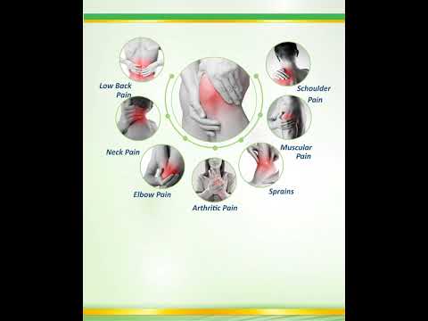 Herbal pain relief gel