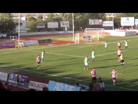 Resumen C.F. Villanovense 2-1 Athletic Club Bilbao "B"