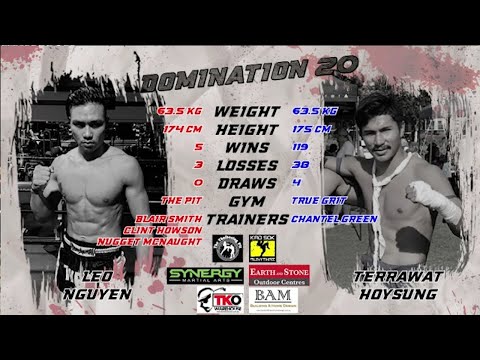 Leo Nguyen Vs Teerawat Hoysung - Domination 20