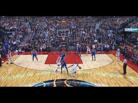 Kyle Lowry Crosses Over and Finds Jonas Valančiūnas | 11.28.16