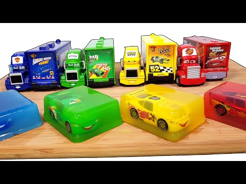Disney Pixar Cars Toys Jelly Mack Truck Hauler Lightning McQueen